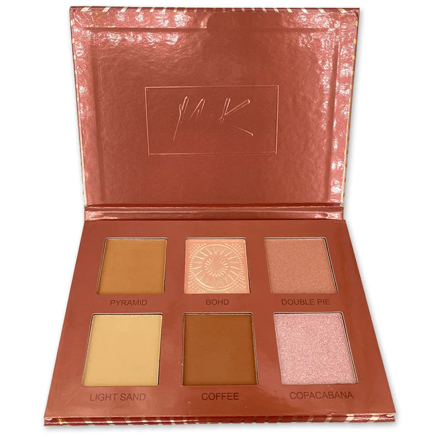 PALETA CONTORNO, ILUMINADOR Y RUBOR MYK (MYK2001)