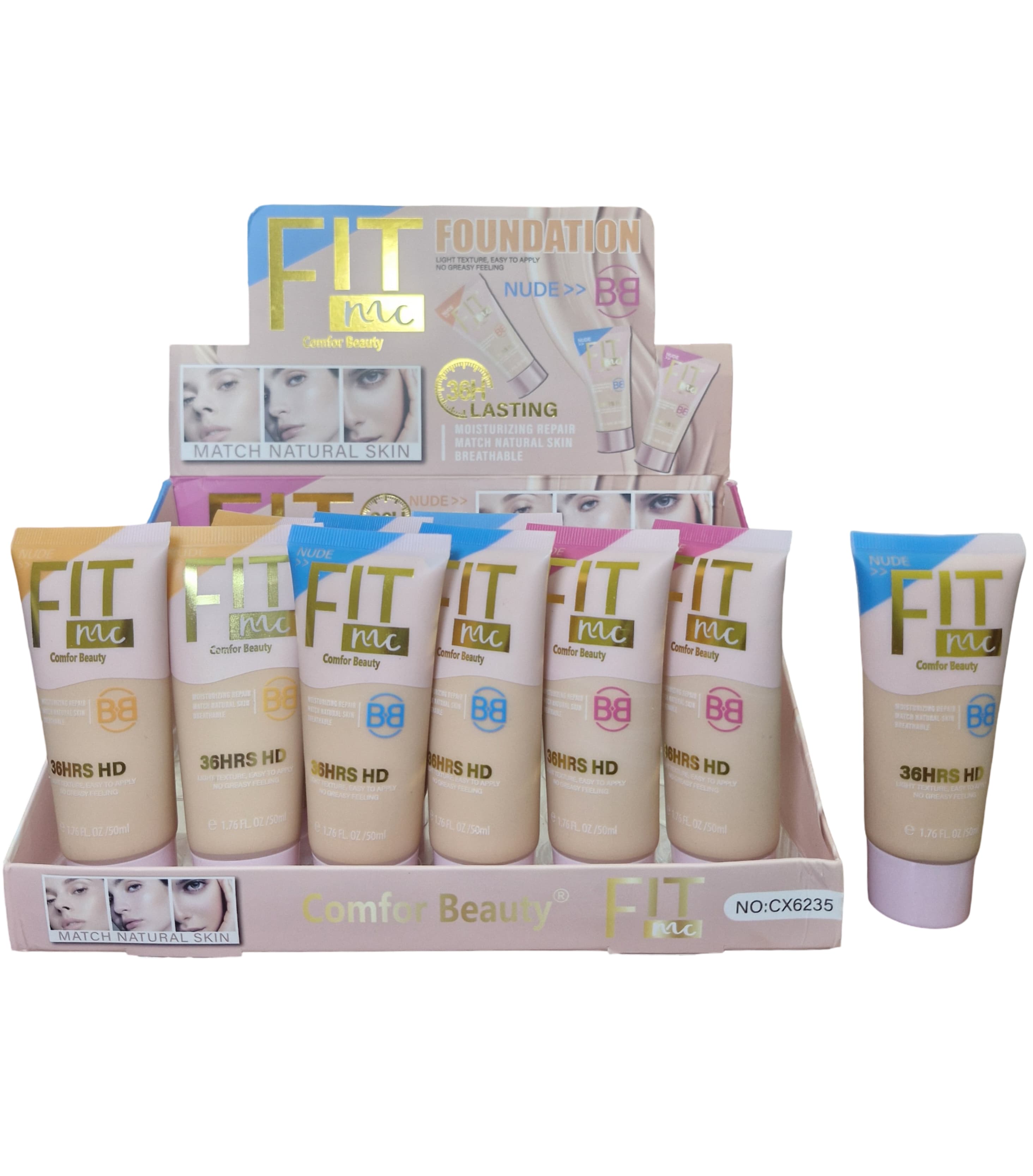 Base 36h nude bb fit me confor beauty (CX6235)