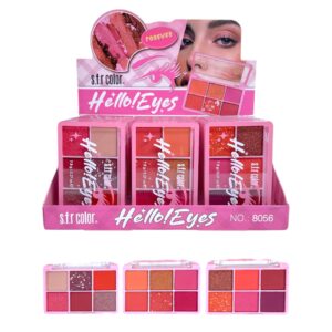 PALETAS DE SOMBRAS HELLO! EYES (8056)