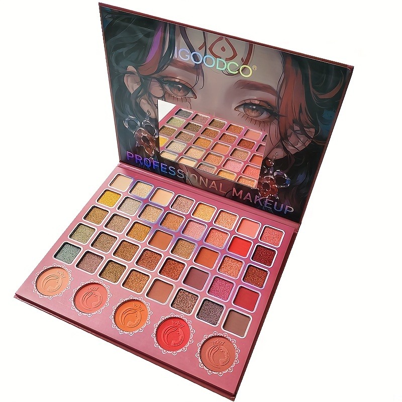 PALETA DE SOMBRAS 45 TONOS IGOODCO (LK5155)