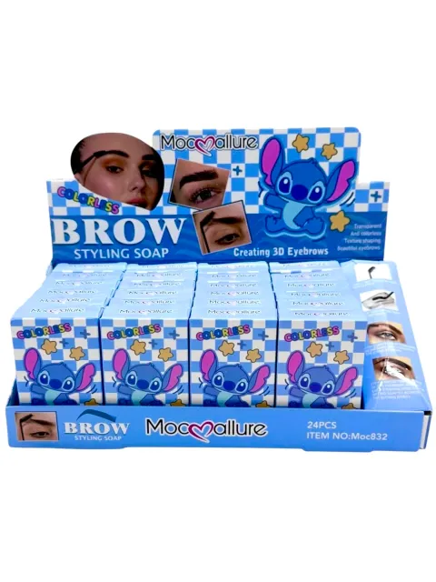 JABON DE CEJAS 3D TRANSPARENT STITCH MOCMALLURE  (MOC832)