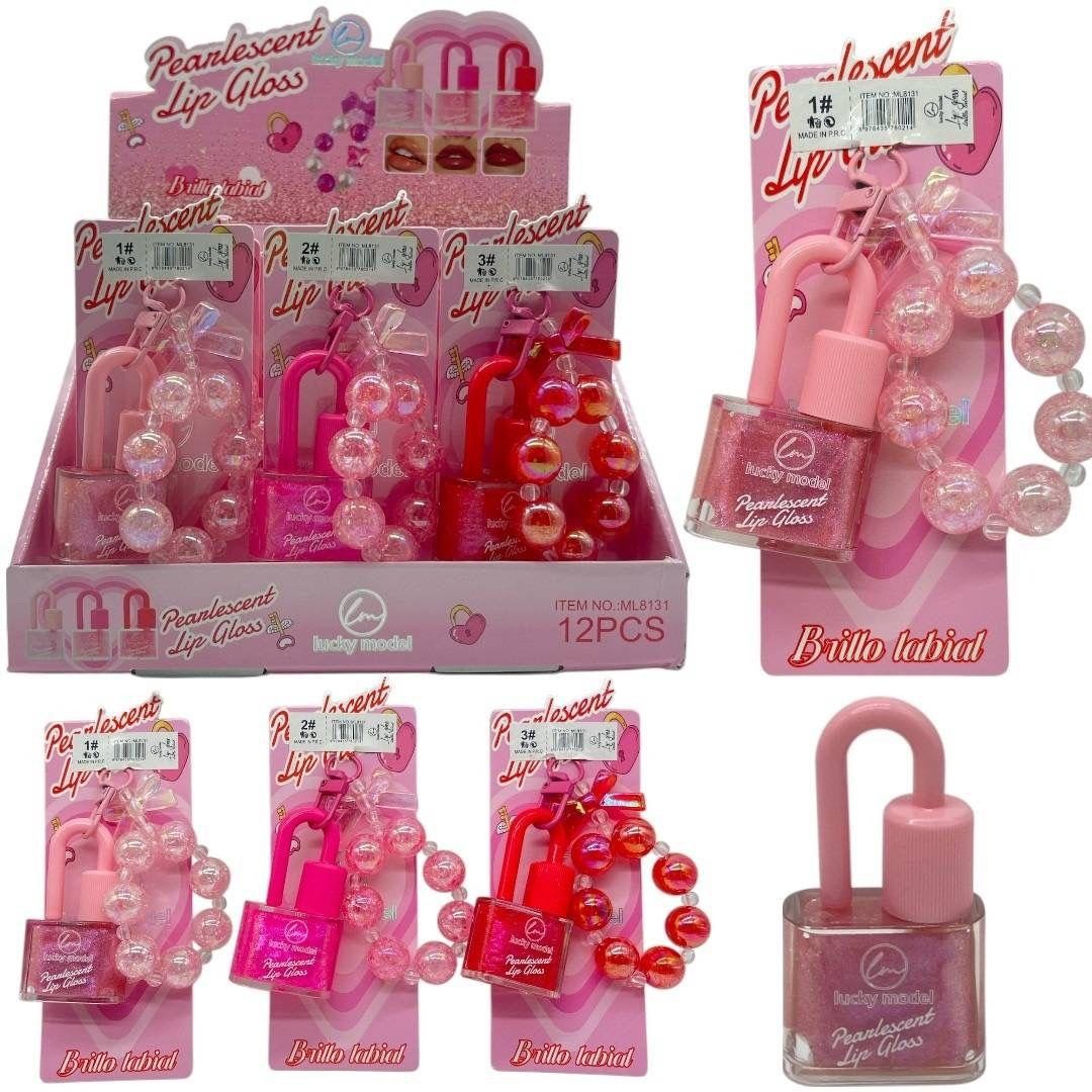 LIP GLOSS CANDADO LLAVERO ( ML8131 ) 