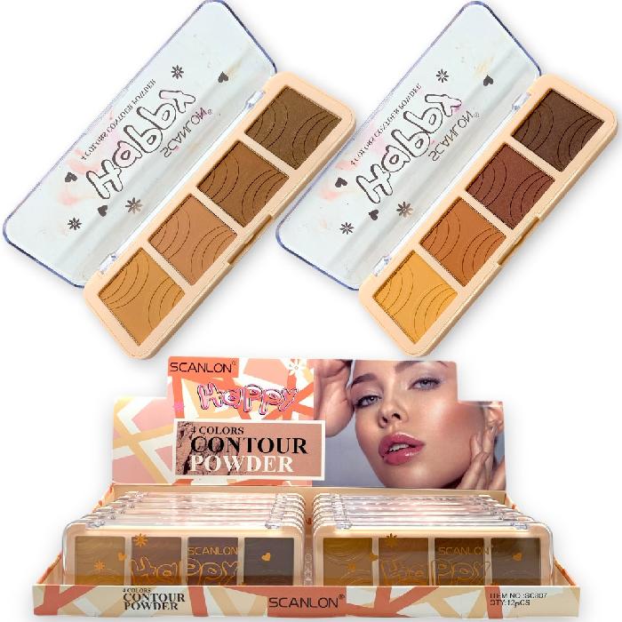 PALETA DE CONTORNO X4 TONOS  (SC807)