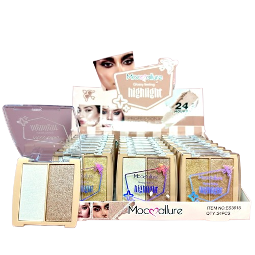 ILUMINADOR DOBLE MOCMALLURE GLOSSY (ES3618)