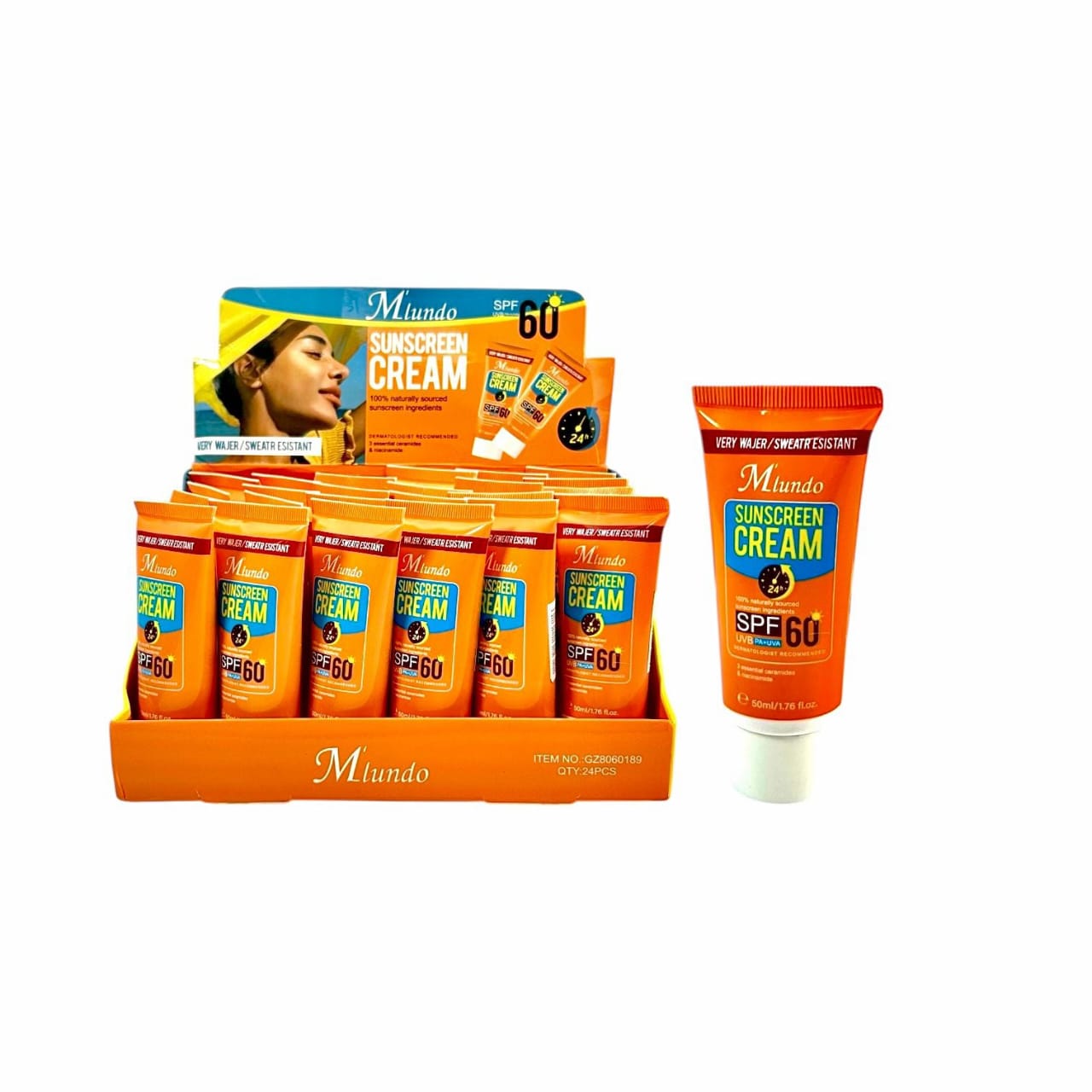 PROTECTOR SOLAR EN CREMA SPF60 