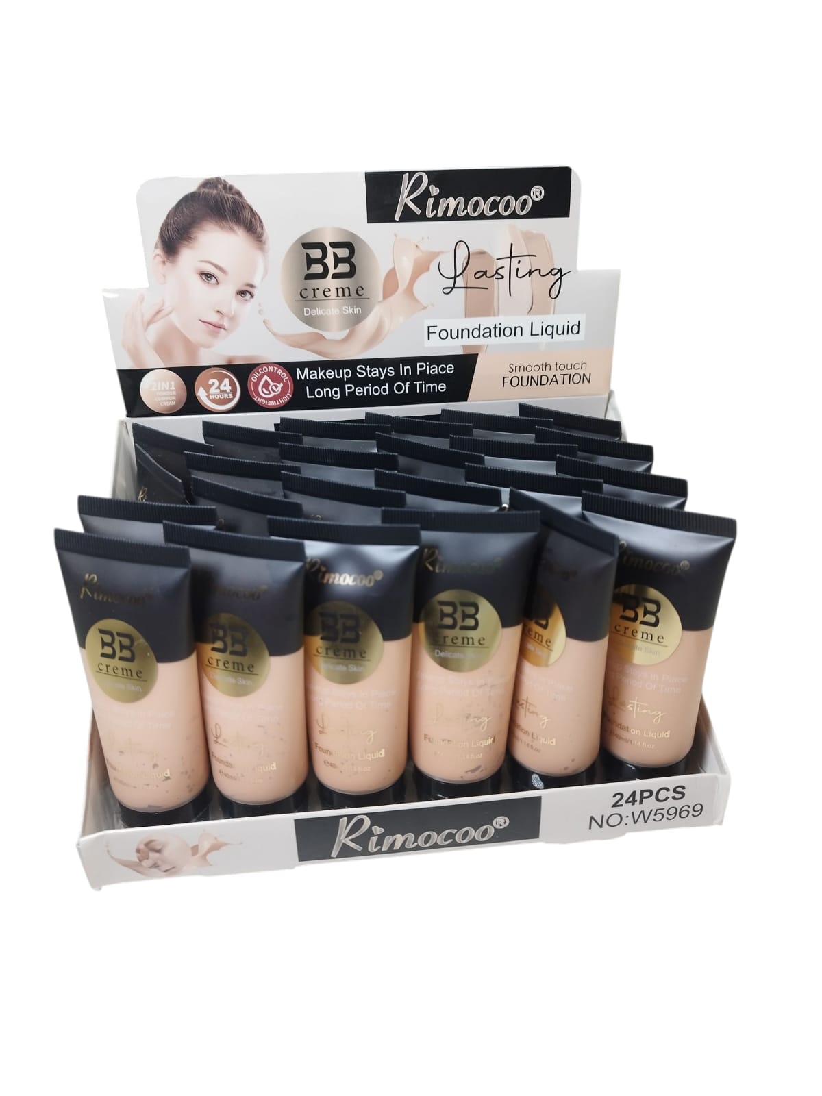 BASE LIQUIDA LONG LASTING BB CREAM RIMOCOO (W5969)