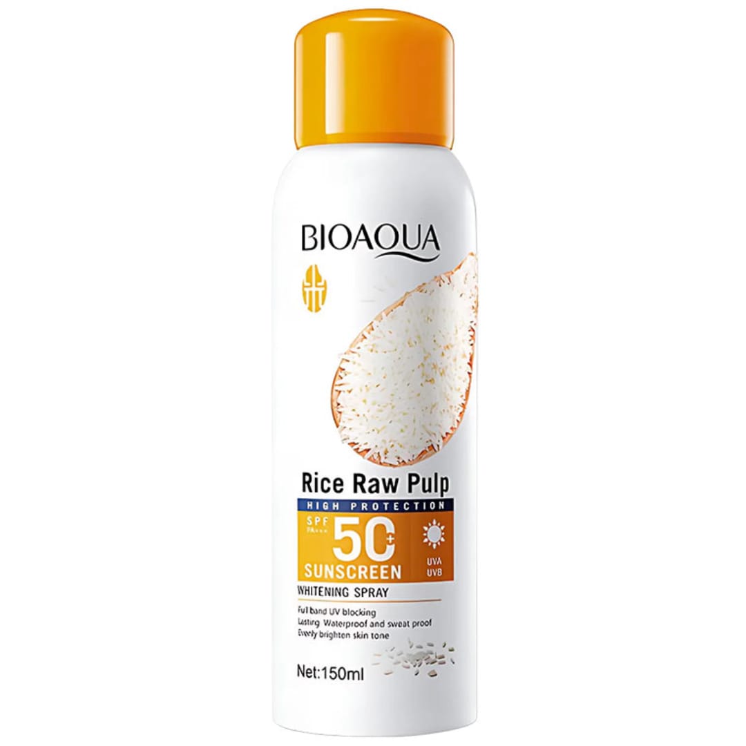 BIOAQUA PROTECTOR SOLAR DE ARROZ EN SPRAY