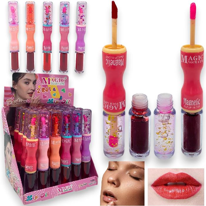 MAGIC YOUR LIFE LIP OIL 2IN1 + TINTA DE LABIOS (LC114)