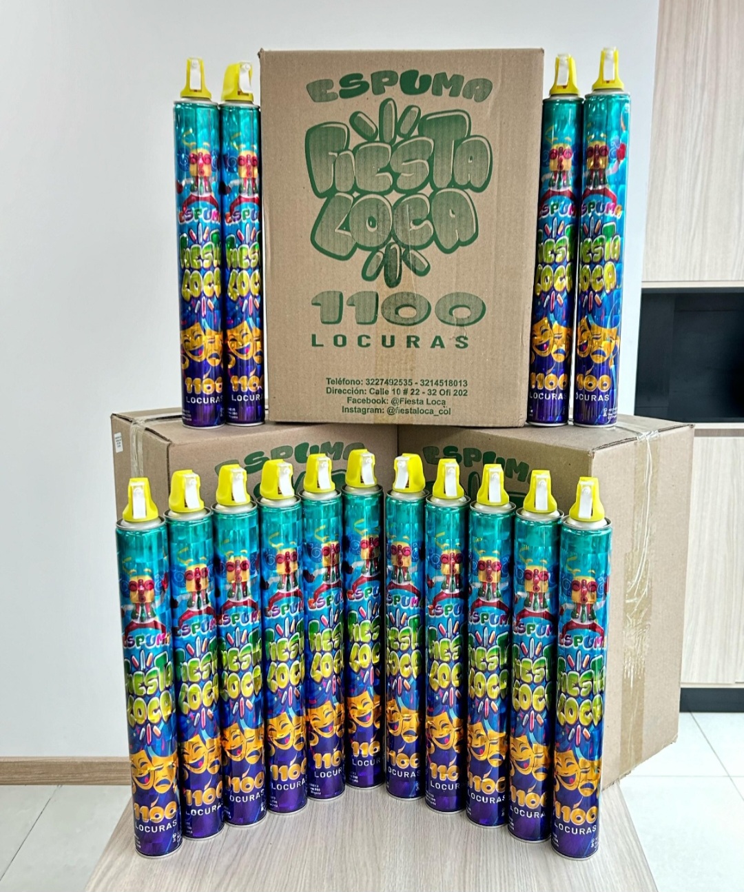 ESPUMA LOCA FIESTERA 