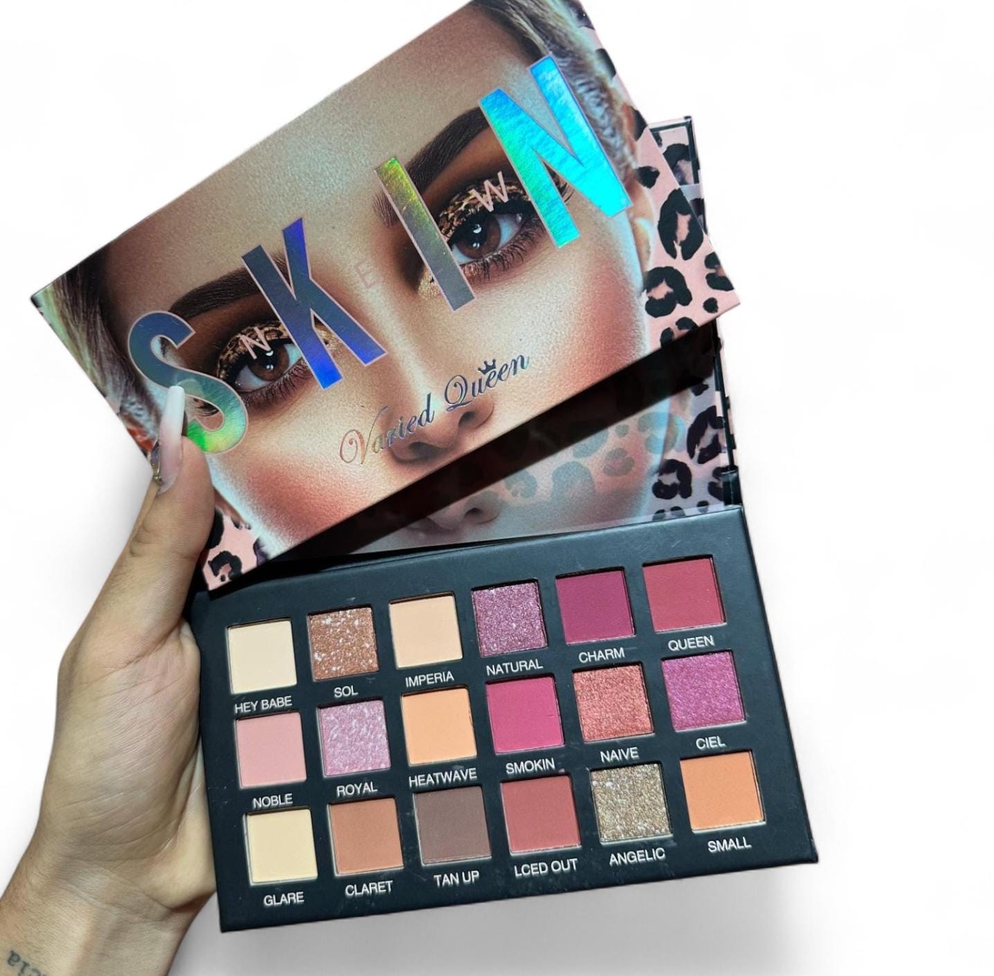 PALETA DE SOMBRA  X18 TONOS SKIN ANIMAL (V6405)