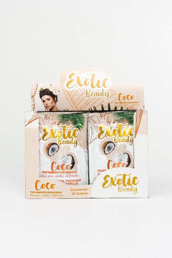 EXOTIC SAHMPOO DE COCO SACHET-SOBRE 