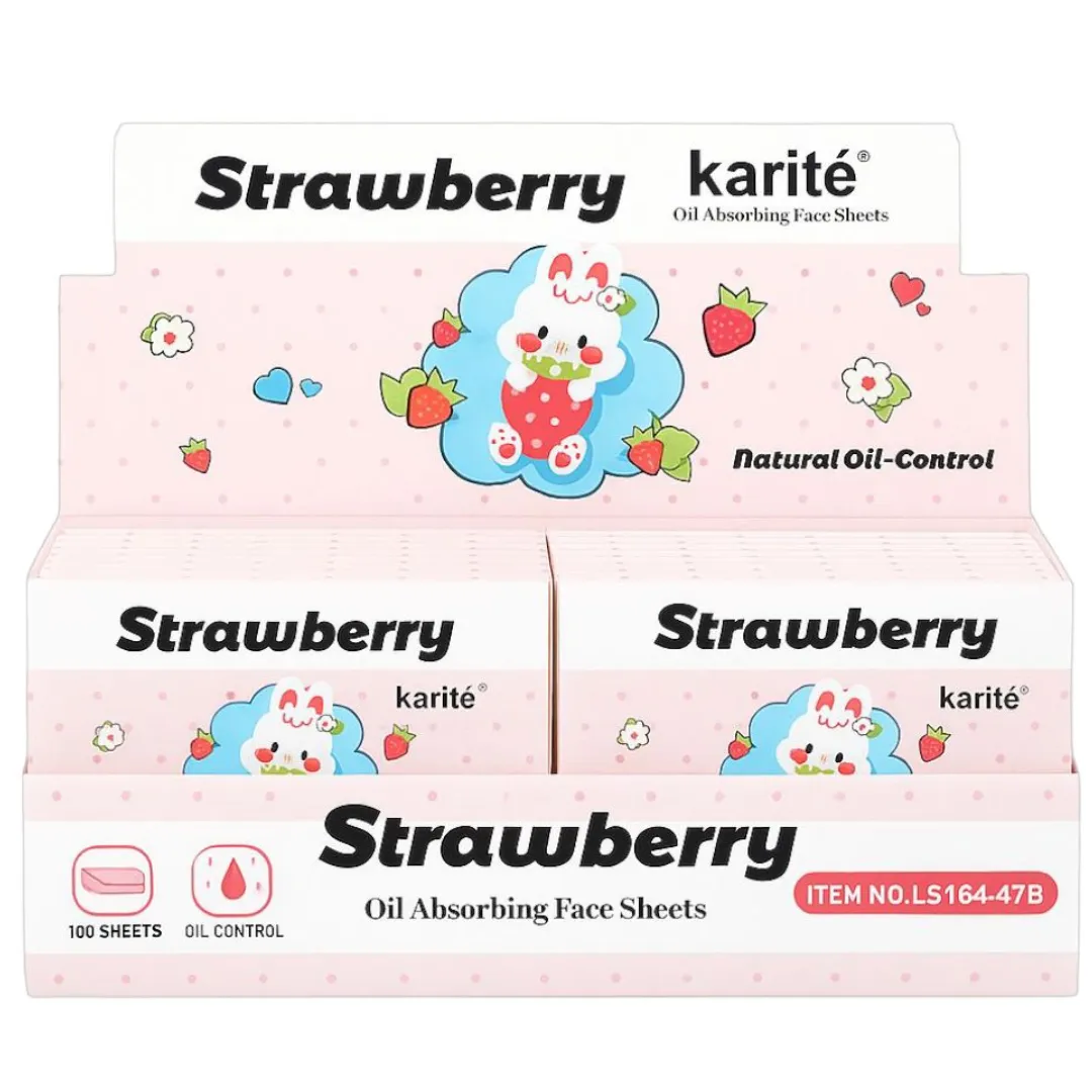 KARITE PAPELITOS ANTIGRASA STRAWBERRY 