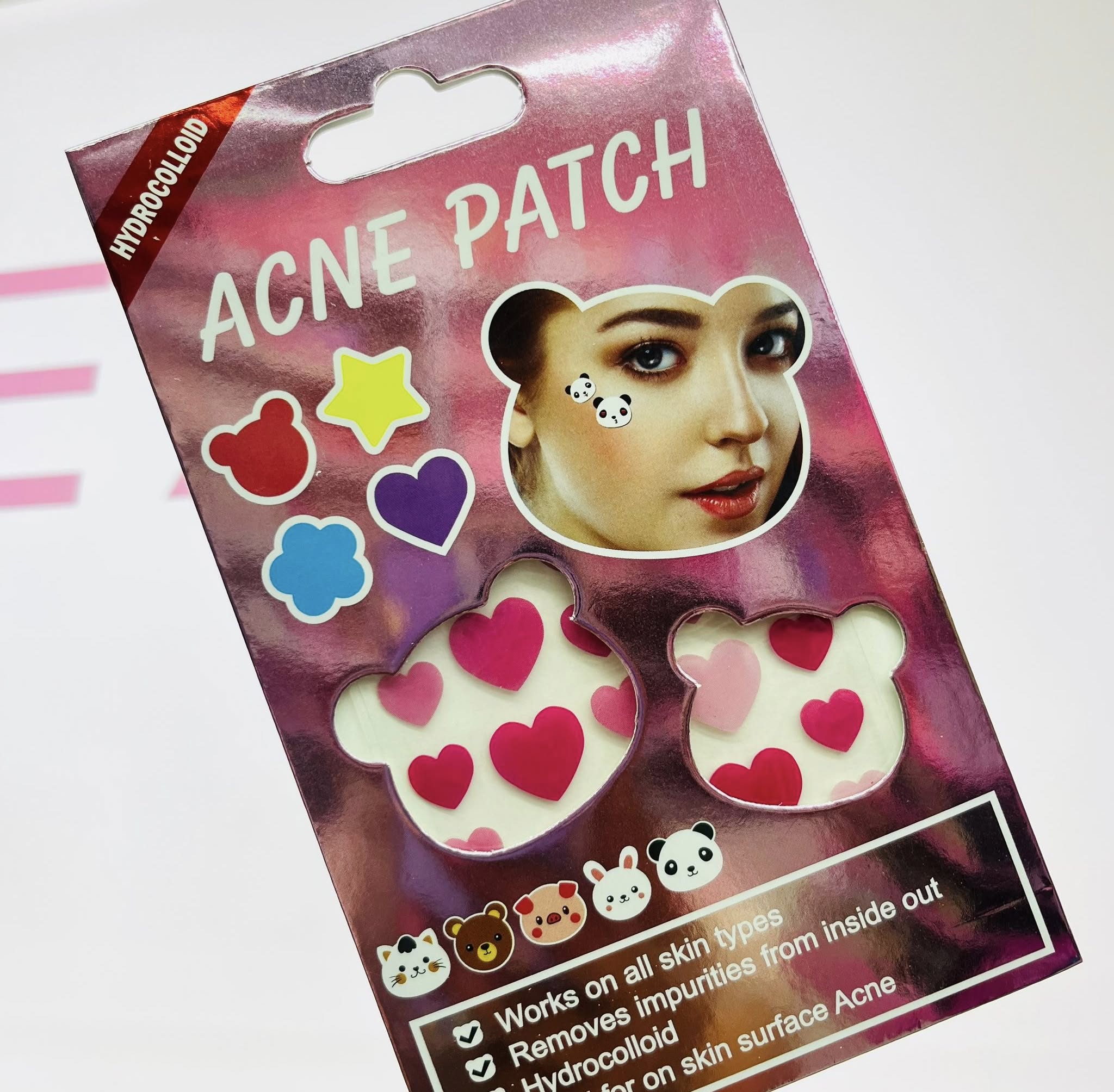 PARCHES PARA ACNE DE CORAZON (H097-3)